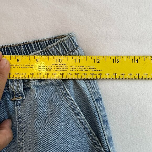 Gogo Jeans Skater Jean Collection Size 00/23 Light Wash Y2K Wide Leg Cargo Style - Picture 8 of 10